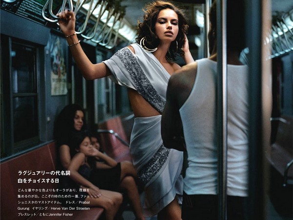 Adriana Lima Tokyo Numero By Vincent Peters Tend Ncias Em Moda Ntima Fitness E Mais