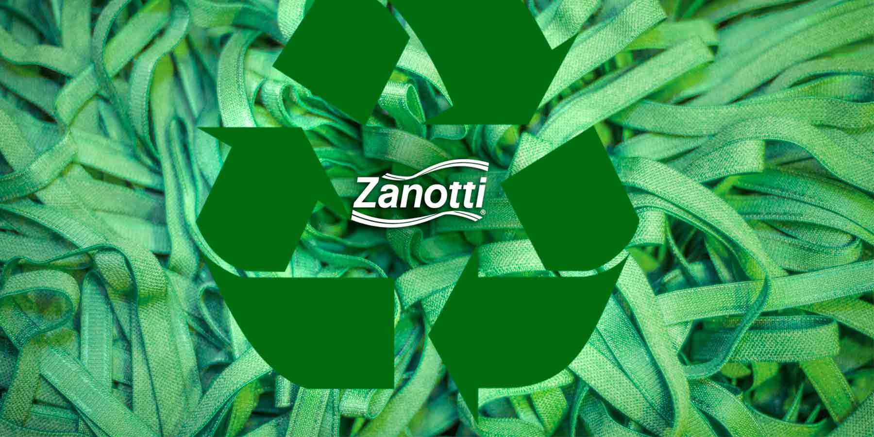 Logo da Zanotti Elásticos mostrando sustentabilidade na indústria Têxtil