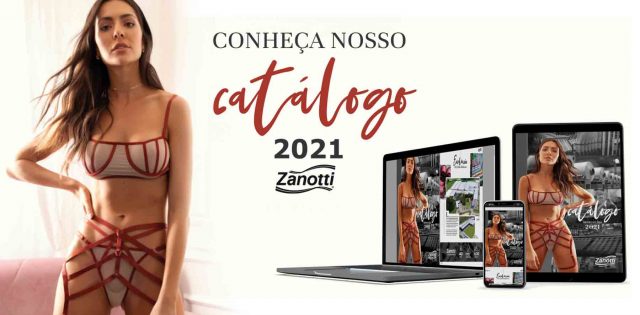 capa do catalogo digital da Zanotti em diversos dispositivos