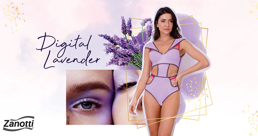 capa do conteúdo sobre a Fantástico, cor lançamento da Zanotti inspirada na tendência do Digital Lavender