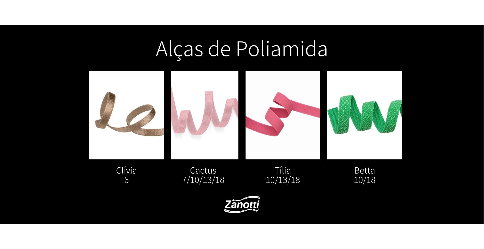 Alças de Poliamida da Zanotti